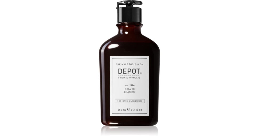 Depot Νο 104 Σαμπουάν προστασίας Silver Color 1000 ml