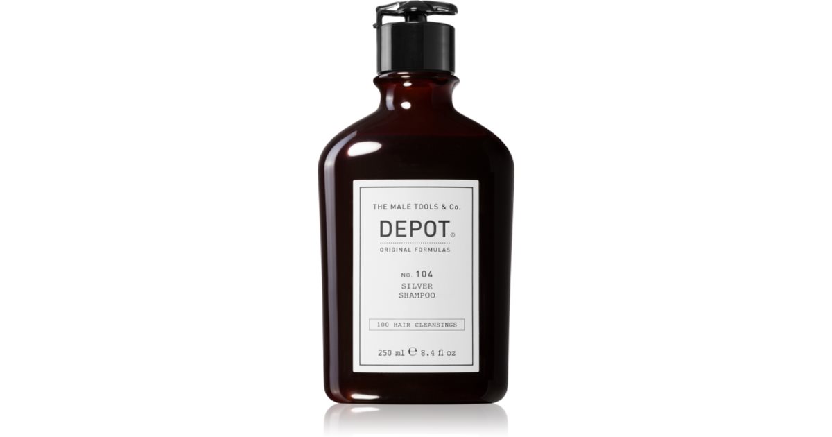 Depot Nr 104 Silver Färgskyddsschampo 1000 ml