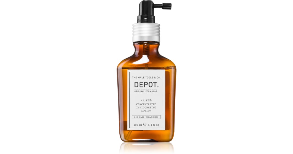 Depot No.206 毛髪密度低下に対するインビジャレイティングローショントリートメント 100ml