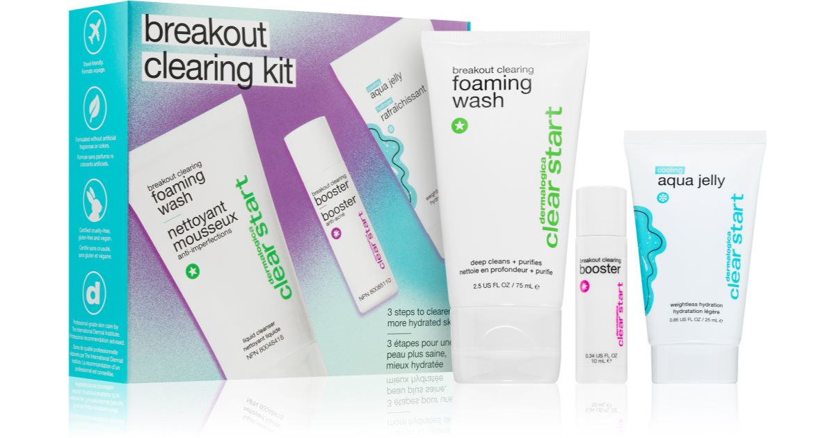 Dermalogica Coffret quotidien pour la santé de la peau Nettoyant actif à l&