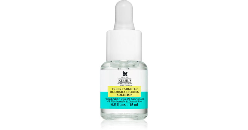 Kiehl's Dermatologist Solutions Truly Targeted siero per pelli acneiche anti imperfezioni da donna 15 ml