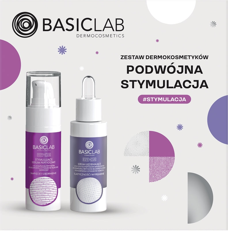 BasicLab Dermocosmetics Double Stimulation confezione regalo per rassodare la pelle