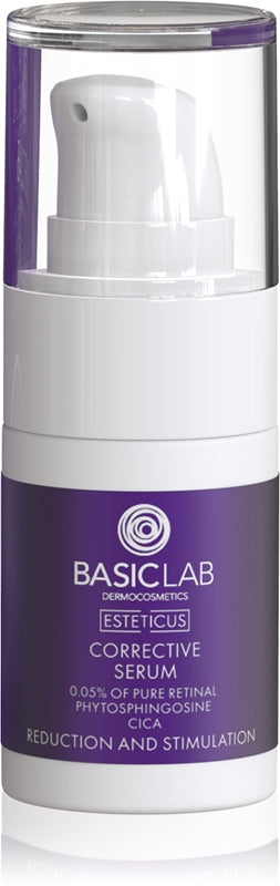 BasicLab Dermocosmetics Esteticus Siero Correttore 0.05% Pure Retinal 15 ml
