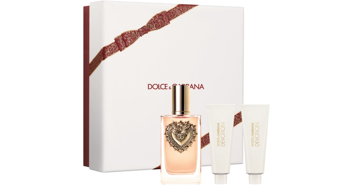 Dolce&amp;Gabbana Devotion EDP Trio Gift Set presentförpackning för kvinnor 