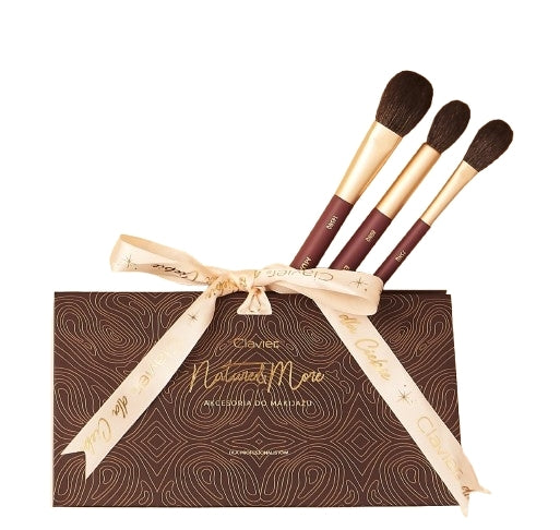 Set pennelli trucco, 3 pz. Clavier Nature &amp; More