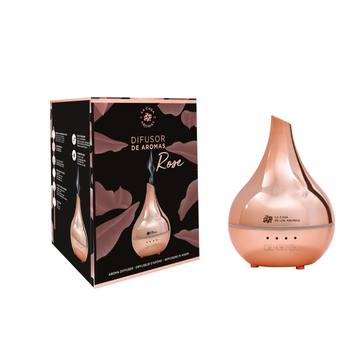 La Casa De Los Aromas Difusor Aroma Lujo Rosa 1 U