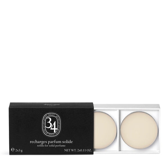 Diptyque 34 Boulevard St Germain kiinteä hajuvesitäyttö 2x3 g