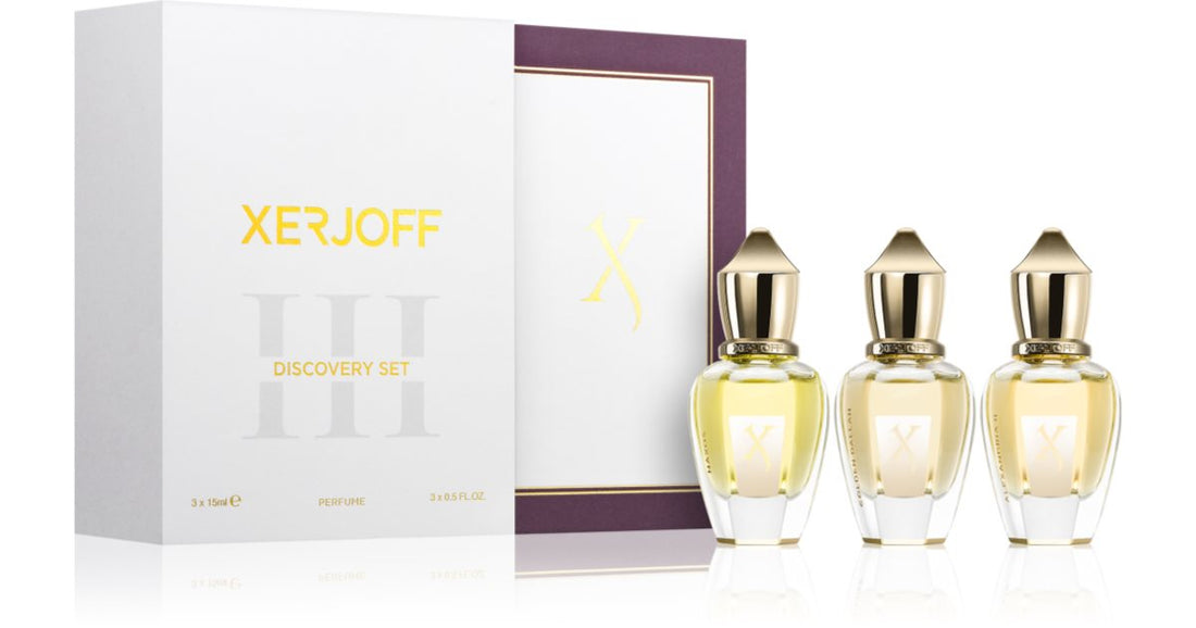 Xerjoff Mini set Naxos + Alexandria II + Golden Dallah 3 x 15 ml — Set profumi
