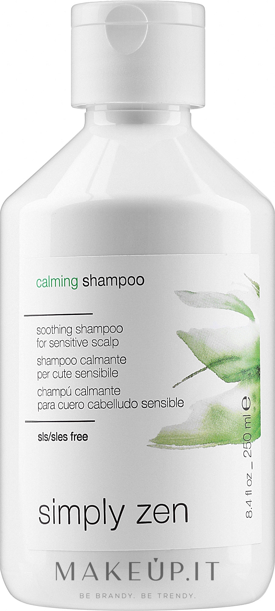 Shampoo lenitivo per cuoio capelluto sensibile Z. One Concept Simply Zen Calming Shampoo 1000 ml