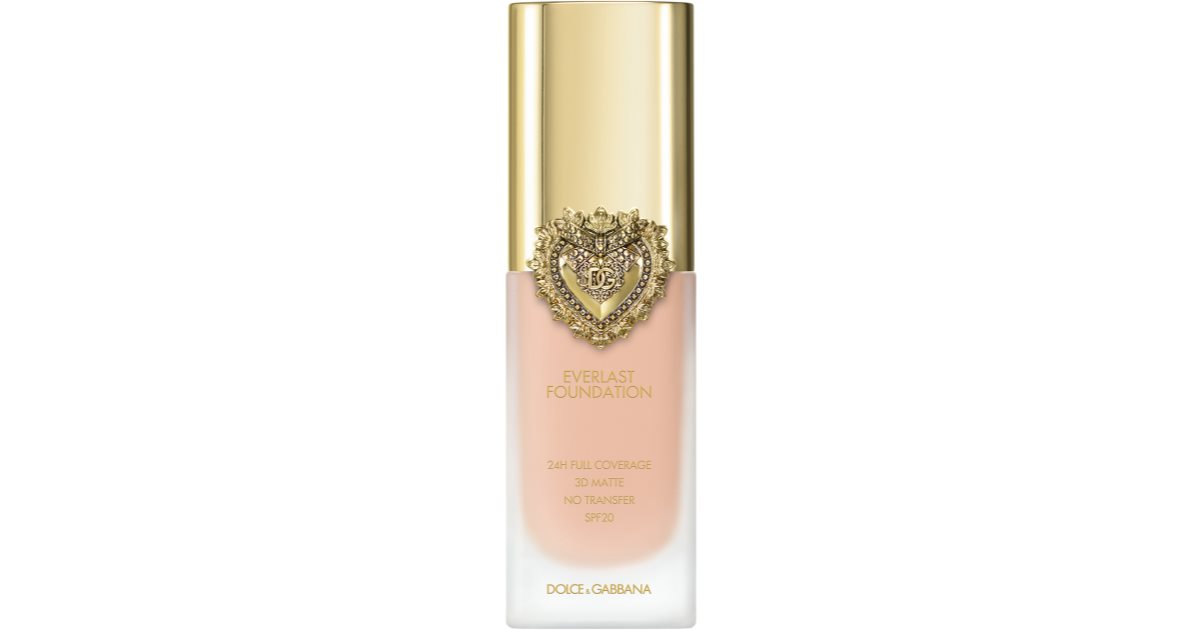 Dolce&amp;Gabbana Flawless Everlast fond de ten ultra acoperitor de lunga durata SPF 20 culoare 17W MEDIU 27 ml