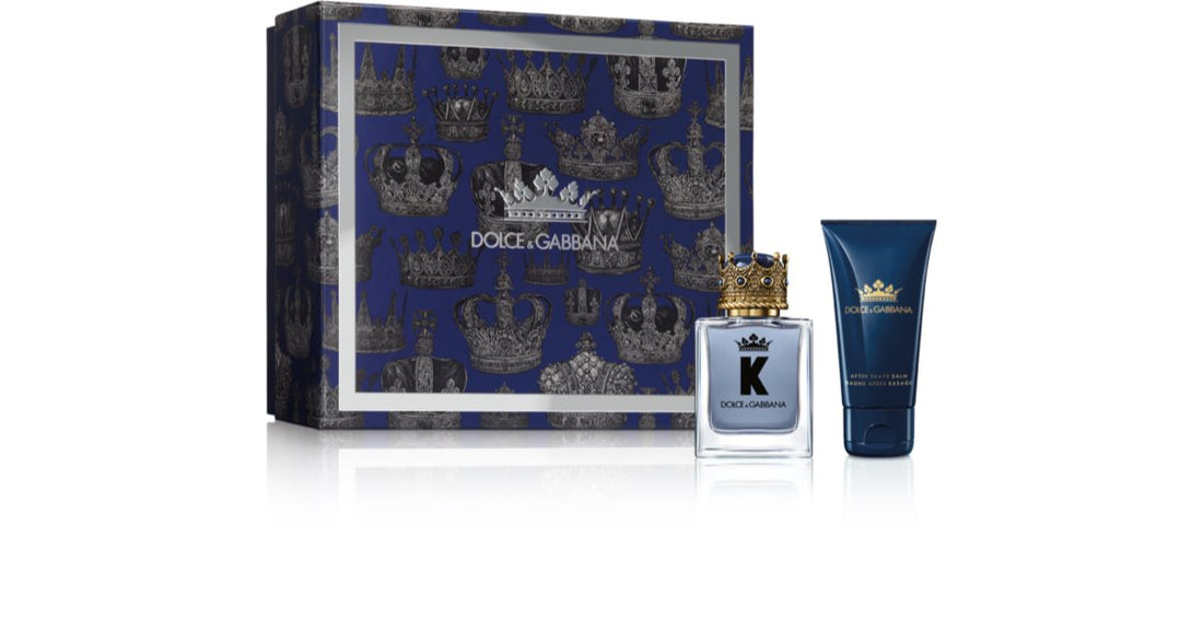 Dolce&amp;Gabbana K מאת Dolce &amp; Gabbana חבילת מתנה לגברים K Eau de Toilette 50 מ&quot;ל + K post-shave balm 50 מ&quot;ל