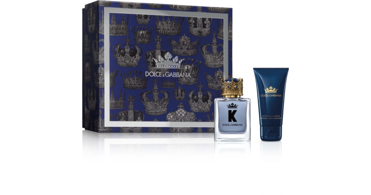 Dolce&amp;Gabbana K fra Dolce &amp; Gabbana gavepakke til mænd K Eau de Toilette 50 ml + K post-shave balm 50 ml