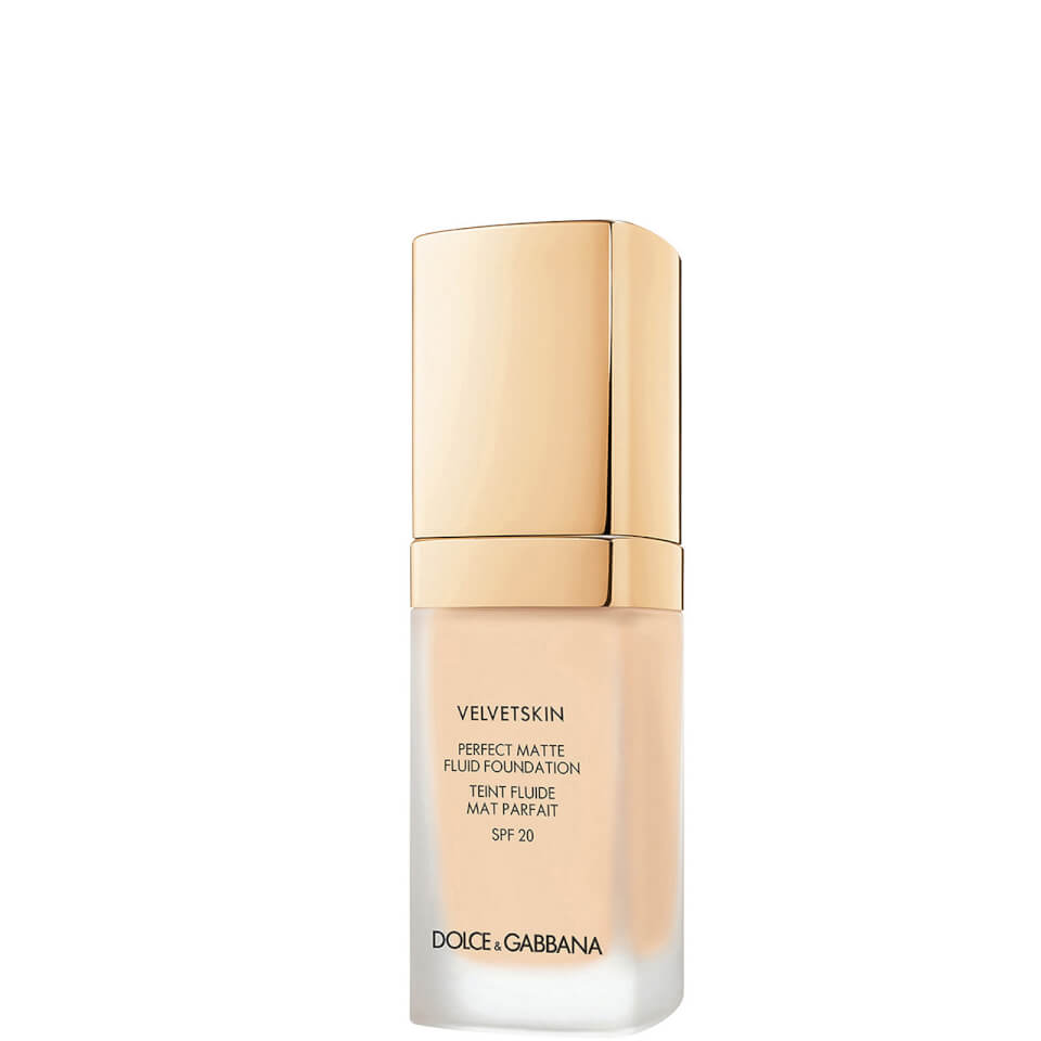 Matte Liquid Foundation Dolce &amp; Gabbana Velvetskin 80 SPF 20 30ml