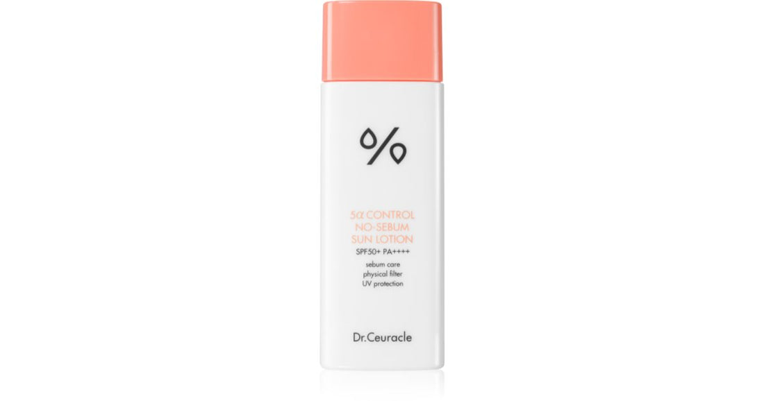 Dr.Ceuracle 5α Control lozione protettiva minerale per il viso SPF 50+ 50 ml