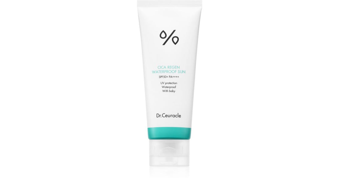 Dr.Ceuracle Cica Regen Waterproof gezichtsbruiningscrème SPF 50+ 100 ml