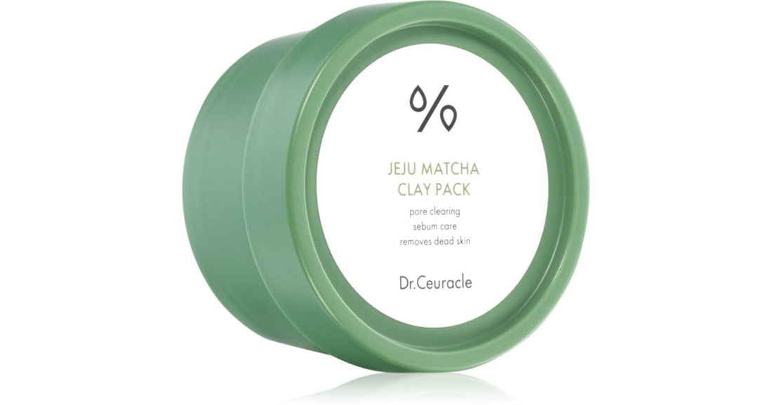 Dr.Ceuracle Jeju Matcha maschera minerale klei-reiniger voor de vette en problematische huid 115 g