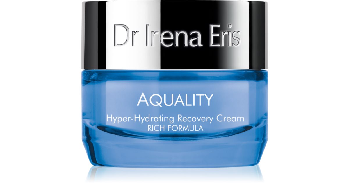 Dr Irena Eris Syväkosteuttava Aquality Recovery Formula -voide ryppyjä vastaan 50 ml