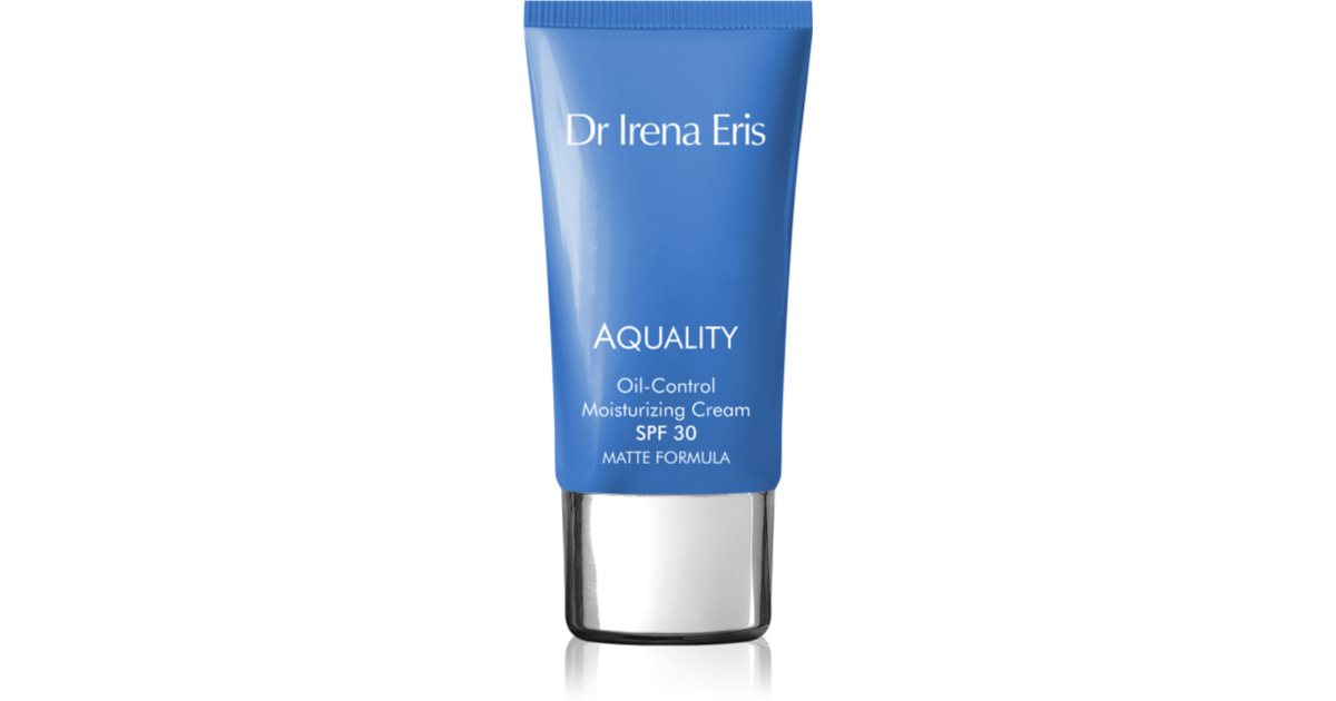 Dr Irena Eris Aquality-Huile-Control Deep Hydratation Cream Anti-Wrinkes SPF 30 50 ml