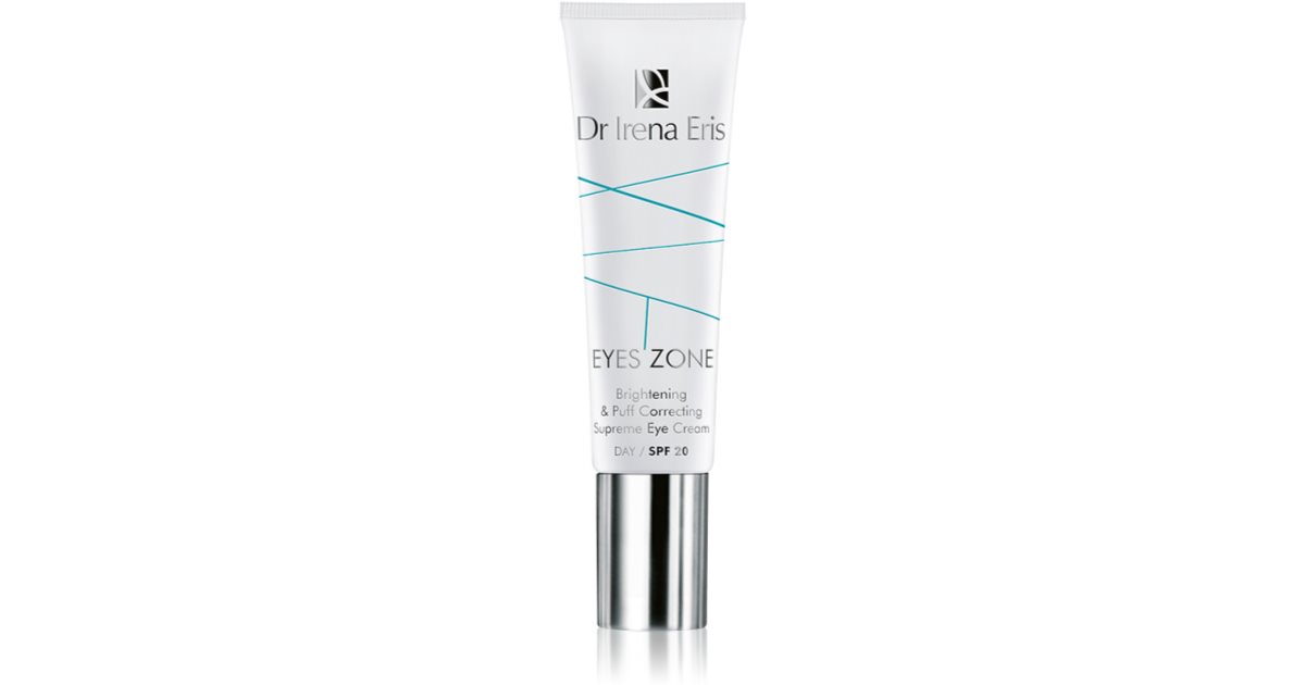 Dr Irena Eris Crema de ojos iluminadora de zonas contra bolsas y ojeras SPF 20 15 ml