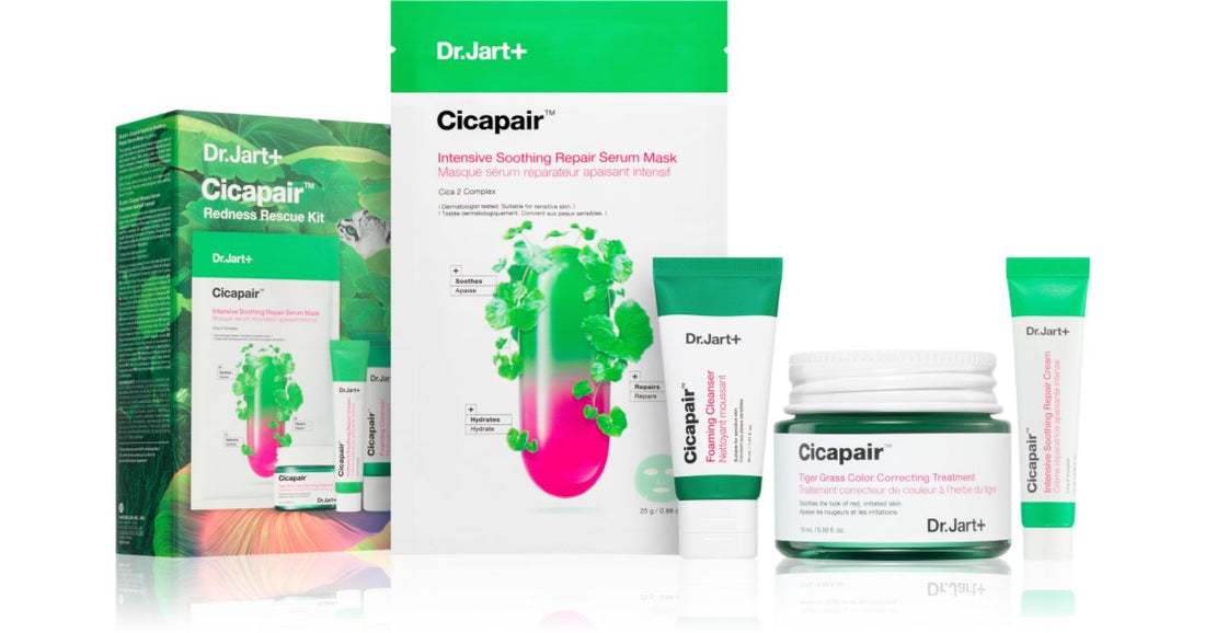 Dr. Jart+ Κουτί δώρου Cicapair™ Redness Rescue Set (για ευαίσθητο δέρμα) 4 τεμ