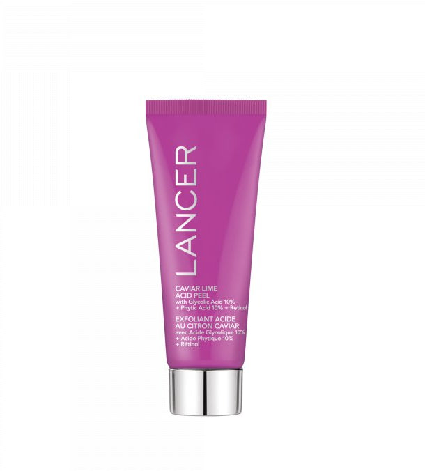 LANCER CAVIAR LIME ACID PEEL -kuorinta valaisevassa ja kosteuttavassa voiteessa 15 ml