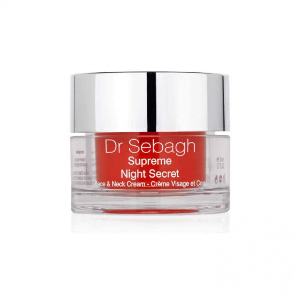 Dr Sebagh, Supreme Night Secret, Firming Night Cream, For Face and Neck, 50 ml 