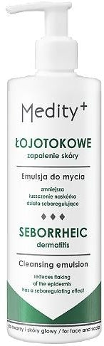 Emulsione detergente per viso e cuoio capelluto per dermatite seborroica AVA Laboratorium Medity+ Seborrheic Cleansing Emulsion 200 ml