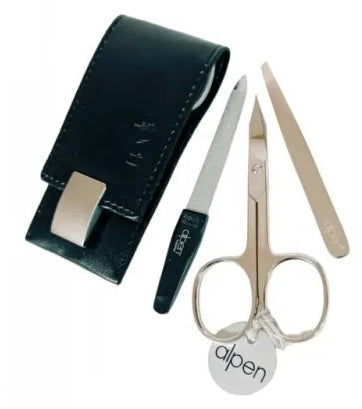 Set Manicure, nero, 4 pezzi Alpen