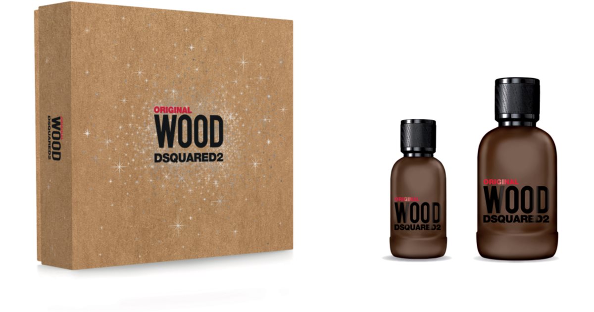 Dsquared2 Original Wood confezione regalo per uomo eau de parfum 100ml + 30ml