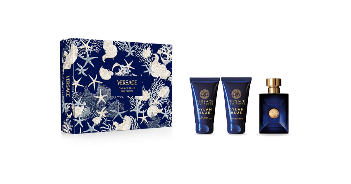 Versace Dylan Blue Pour Homme: Set Regalo Uomo - Con Campione