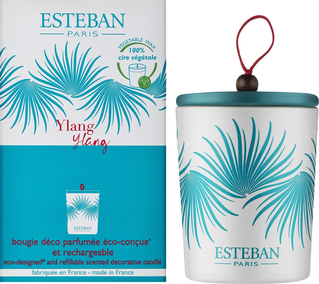 Esteban Ylang Candela decorativa profumata 180 g