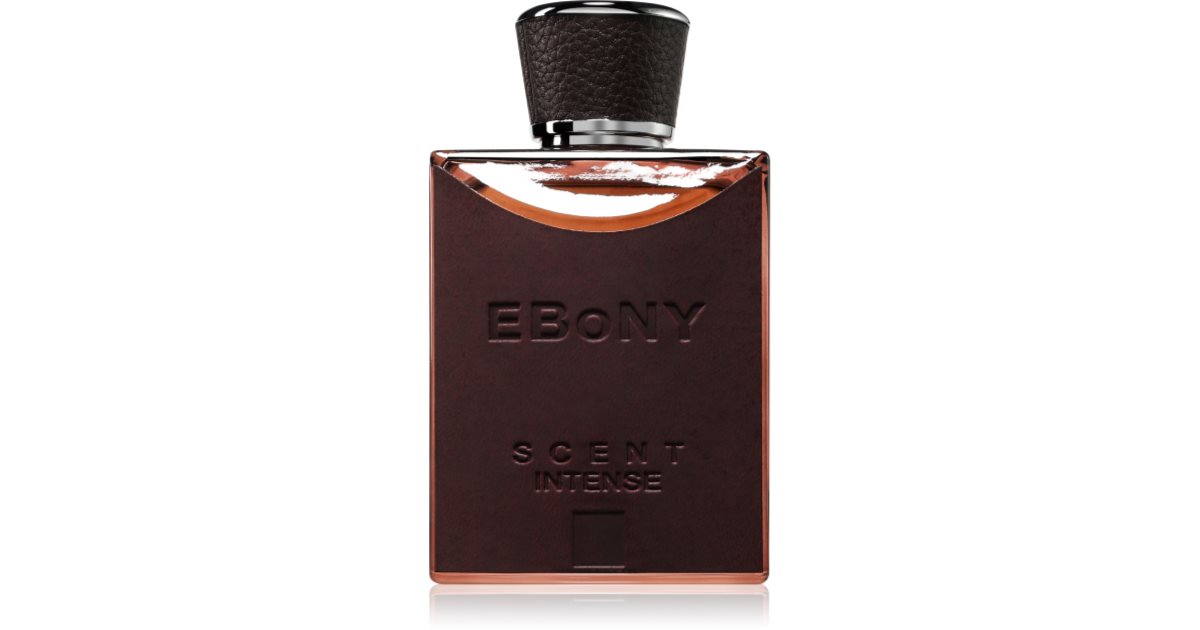 Fragrance World Ebony Scent Intense Eau de Parfum per uomo 100 ml