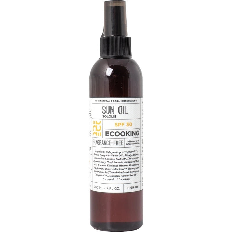 Ecocooking Aceite Solar SPF 30 200ml