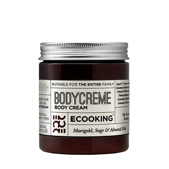 Inhalt der Ecooking-Körpercreme: 250 ml