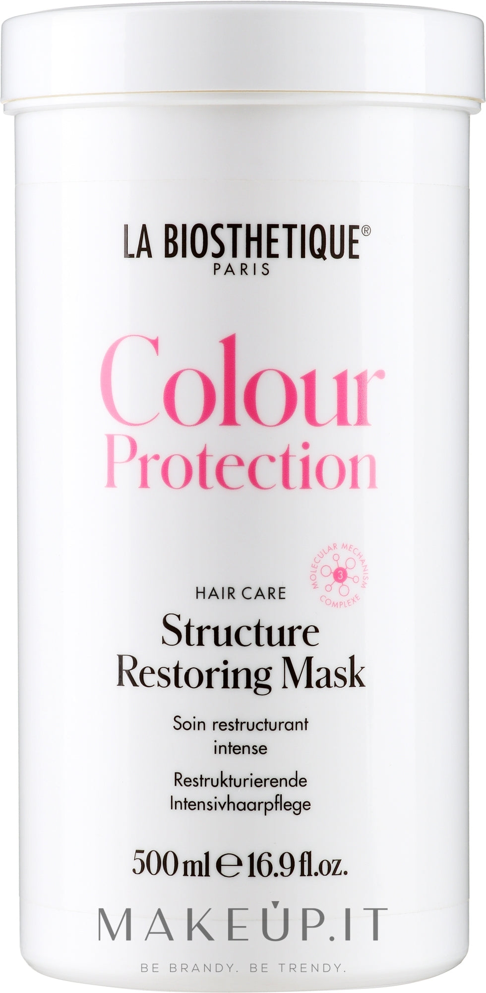 Maschera capelli rivitalizzante La Biosthetique Colour Protection Structure Restoring Mask 500 ml