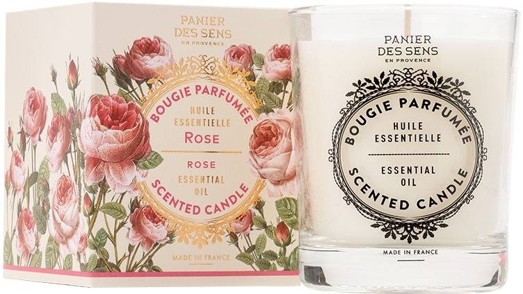 Panier Des Sens Rose Candela profumata 180 g