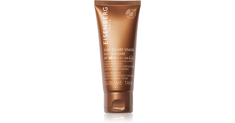 Eisenberg Sun treatment SPF 30 face tanning cream SPF 30 30 ml