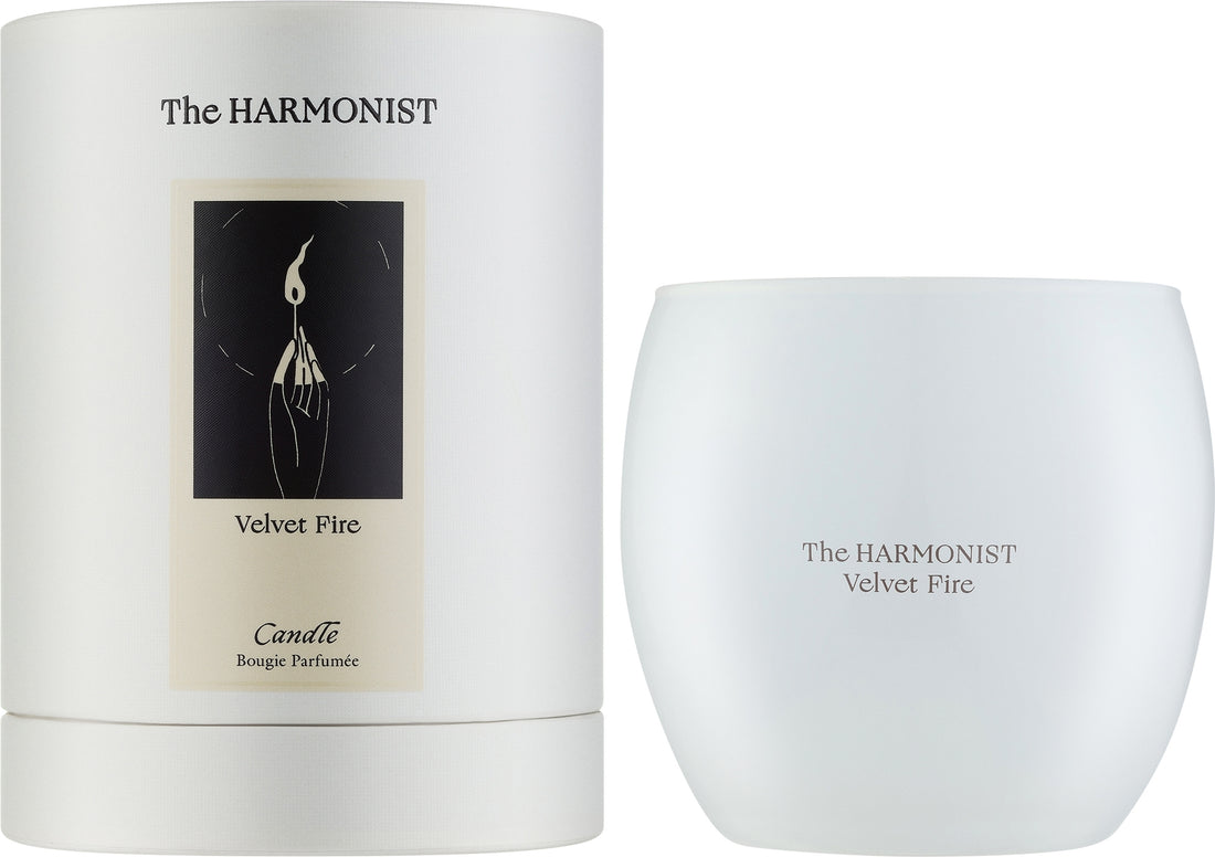 The Harmonist Velvet Fire Candle Candela profumata 190 g