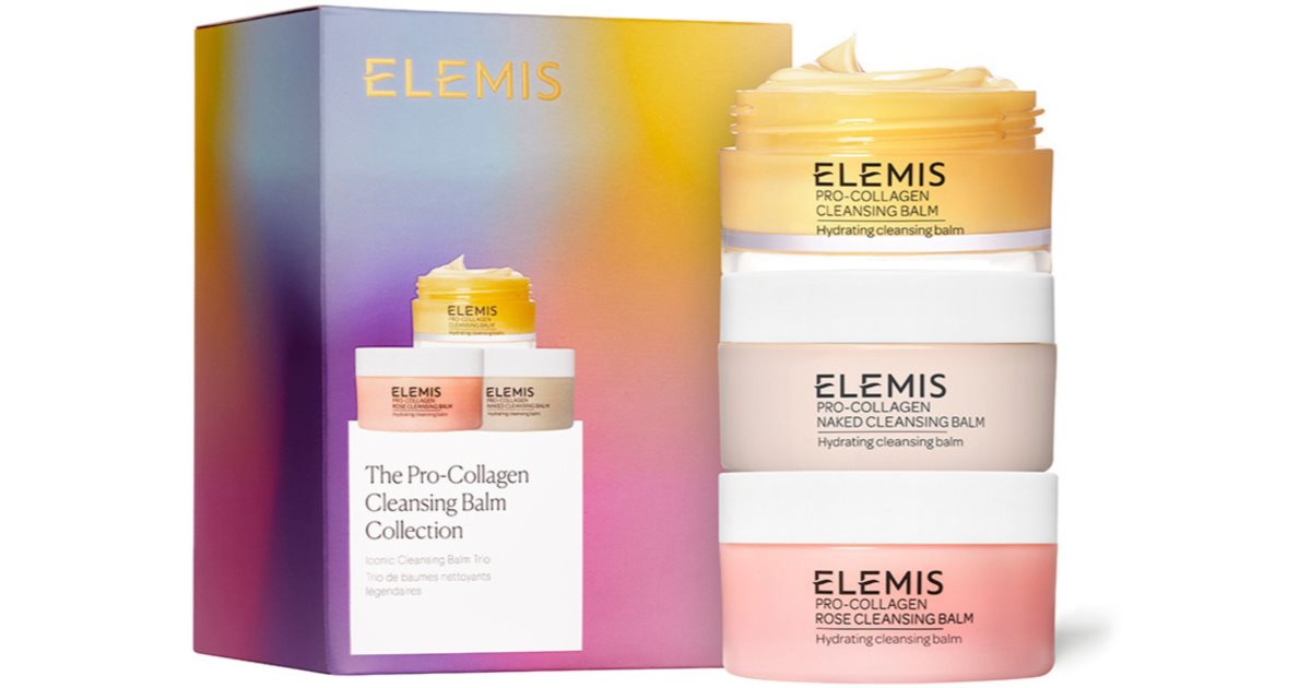 Elemis Dárková kazeta Pro-Collagen Cleansing Balm Collection (pro dokonalé čištění pleti)