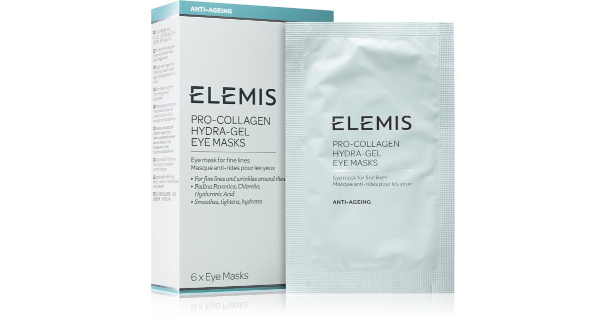 Elemis Pro-Colagen Hydra-Gel Măști pentru ochi 6 buc