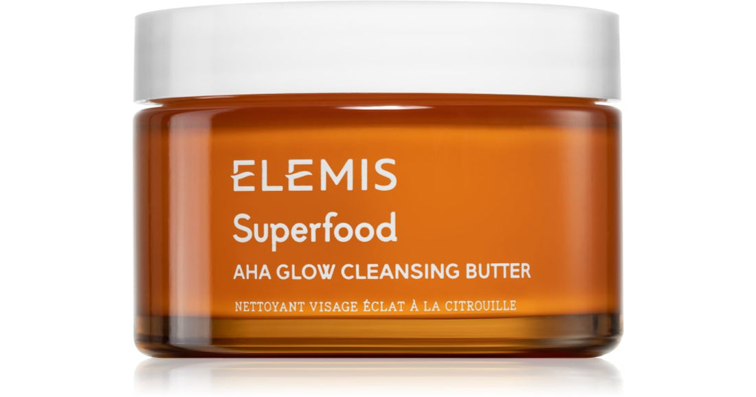 Elemis Superfood AHA-hoitoaine maschera valaiseva kasvojen puhdistusaine 90 ml