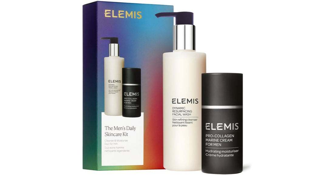 Elemis קופסת מתנה לערכת טיפוח יומית לגברים (לגברים)