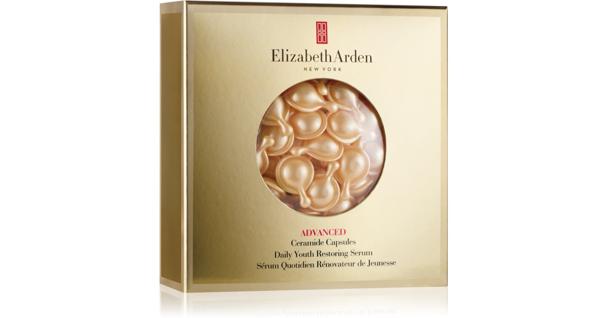 Elizabeth Arden Ceramide s Advanced Ceramide Hydrating and Nourishing Serum in Capsule 90 Pieces