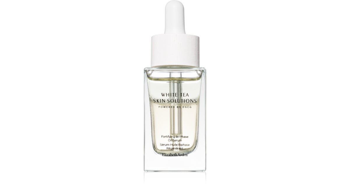 Elizabeth Arden White Tea Skin Solutions Fortifying Biphasic Oil Serum til kvinder 30 ml