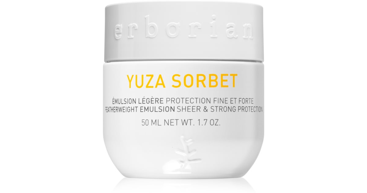 Erborian Yuza Sorbet light protective emulsion against external agents 50 ml