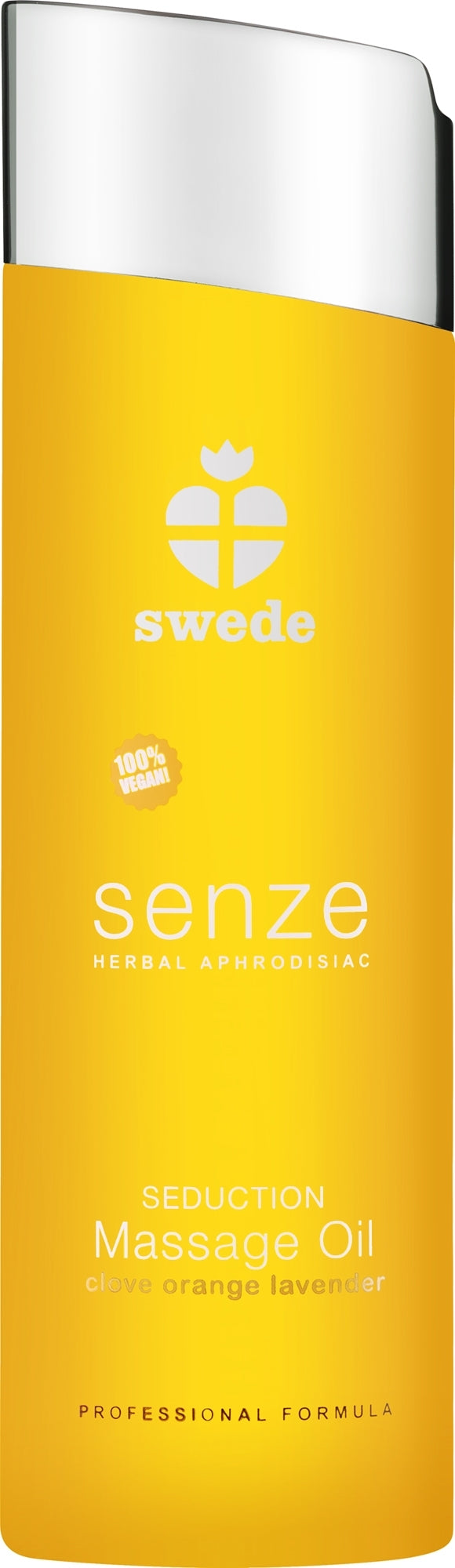 Candela da massaggio "Frutti esotici" Swede Senze Seduction Massage Oil Clove Orange Lavender 150 ml
