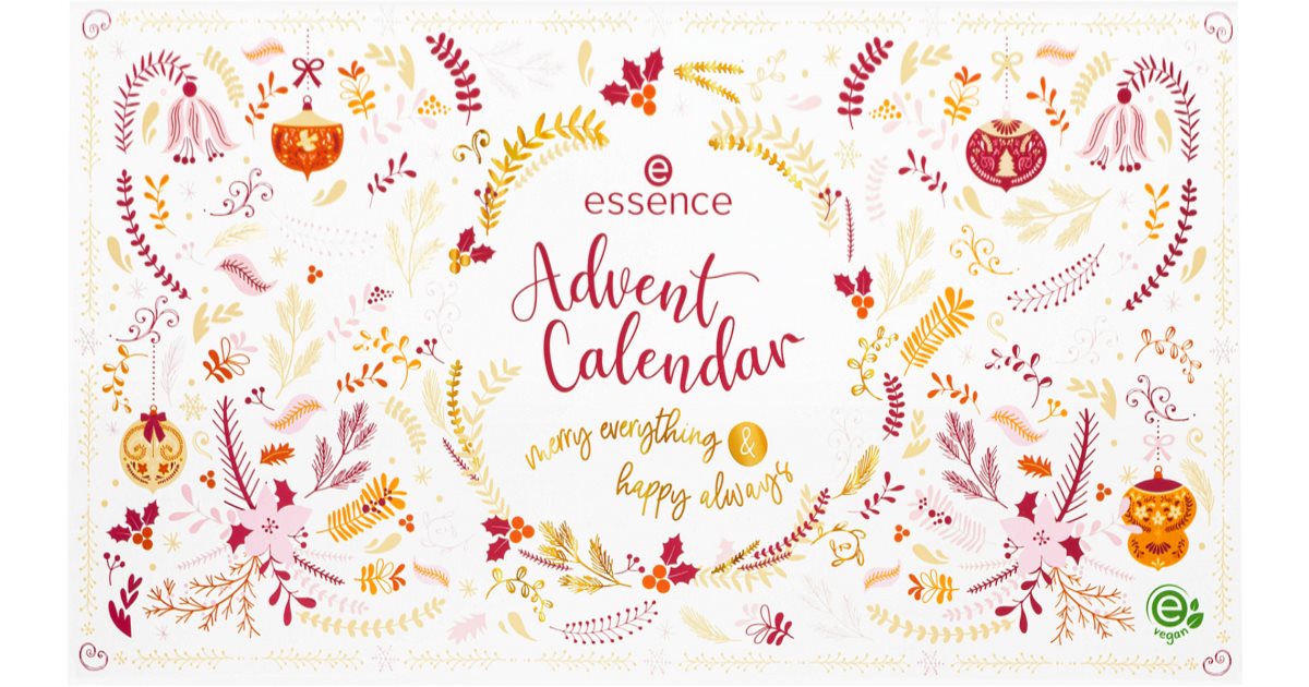 Essence cosmetics Calendario de Adviento Feliz Todo y Feliz Siempre