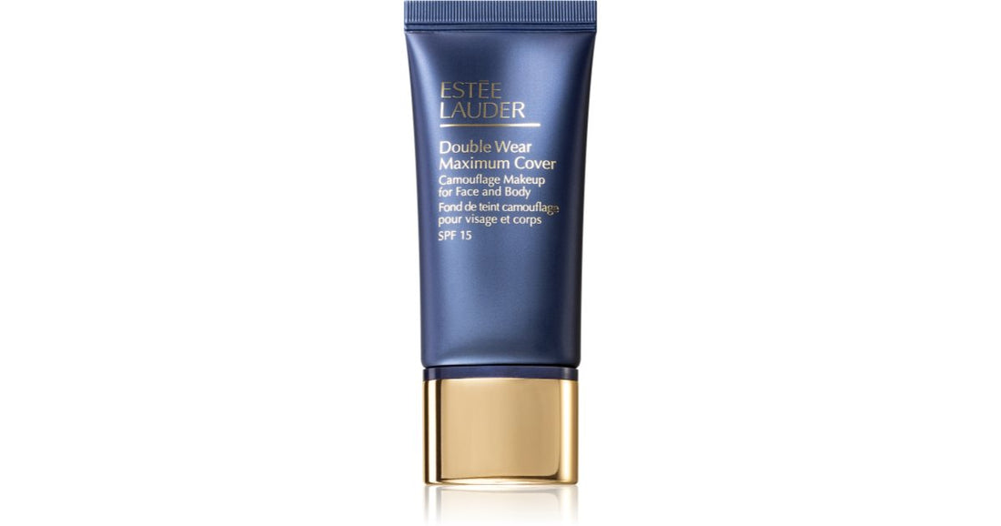 Estée Lauder Double Wear Maximum Cover Camouflage Makeup SPF 15 כיסוי בסיס לצבע הפנים והגוף 3C4 Medium/Deep SPF 15 30 ml