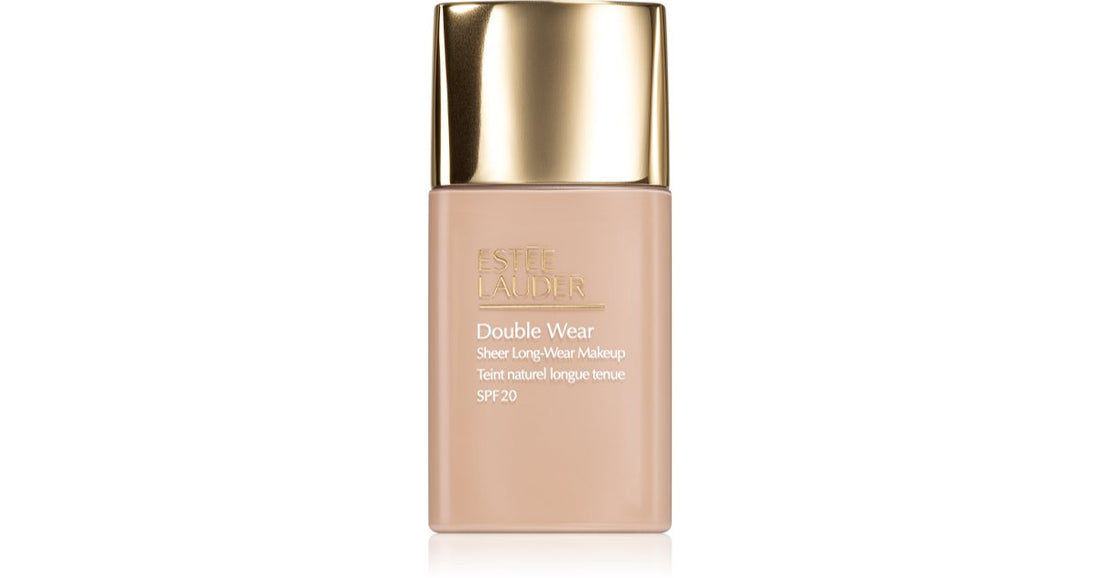 Estée Lauder Double Wear Maquillage transparent longue durée SPF 20 Fond de teint matifiant léger SPF 20 couleur 5W1 Bronze 30 ml