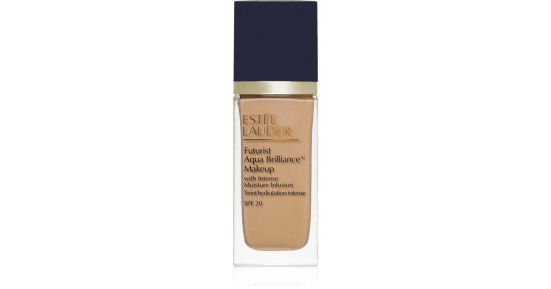 Estée Lauder Futurist Aqua Brilliance™ Makeup SPF 20 צבע בסיס לחות 4C0 Cool Cashmere 30 מ&quot;ל